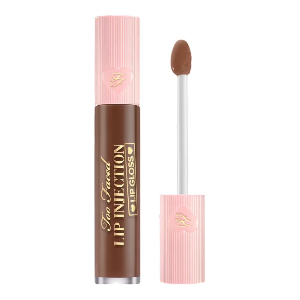 Too Faced Lip Injection Cooling Lip Plumper Gloss Chocolate Cream Pie 6.5 ml